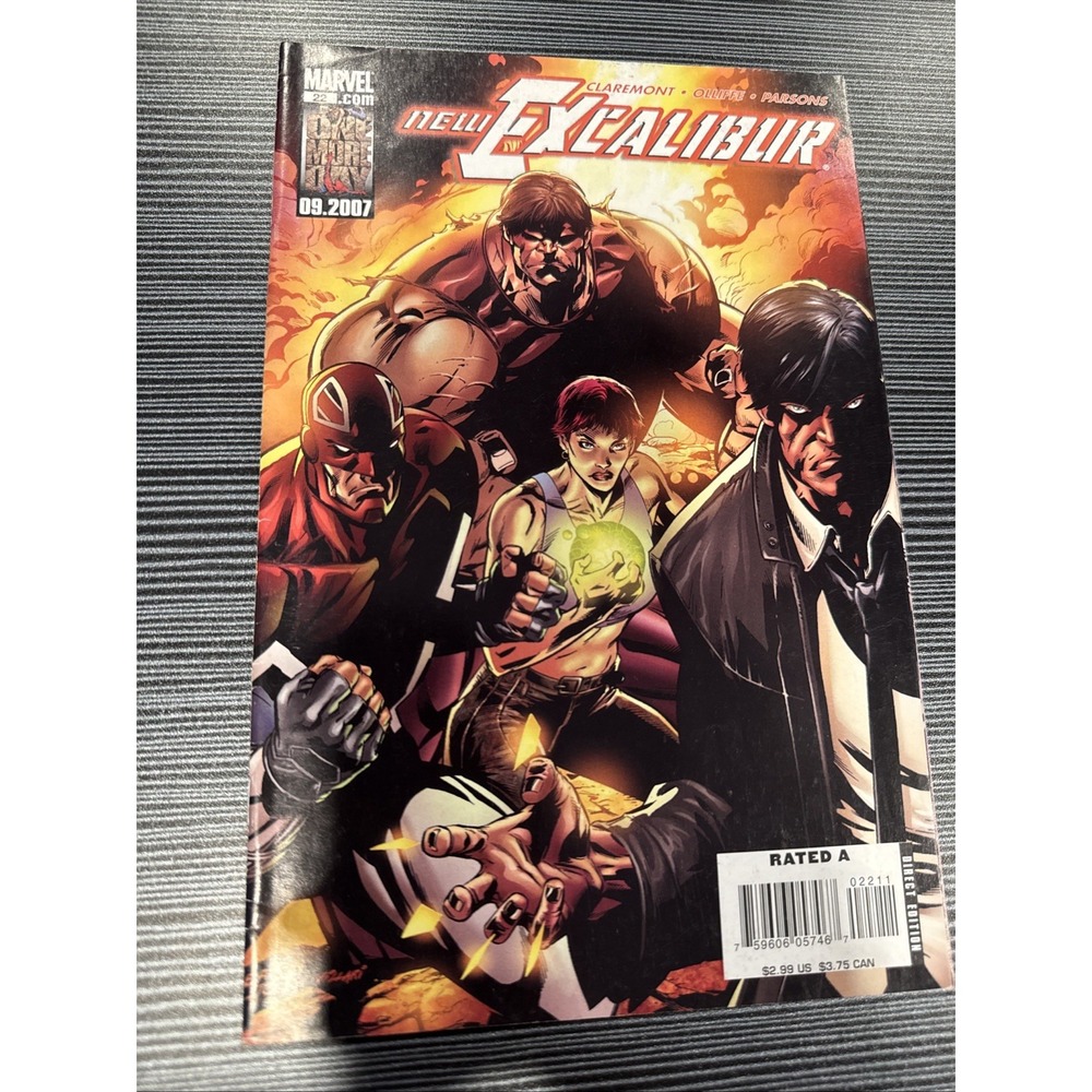 Marvel New Excalibur 22 X-Men Comic Book FN-VF 2007 Marvel Comics Group
